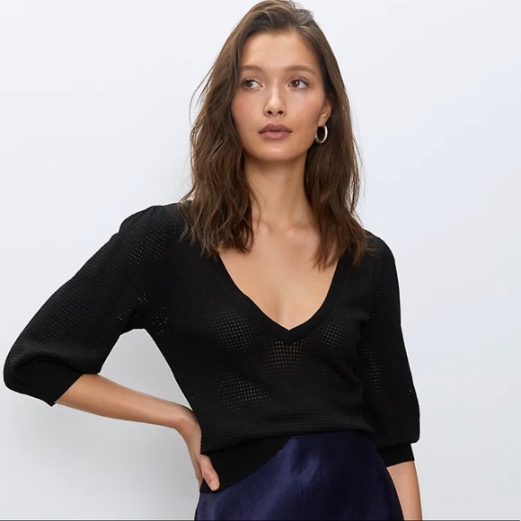 Babaton Sweaters - Aritzia Babaton Cooper sweater in black, size L brand new condition
